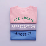 Ice Cream Appreciation Society - Kid's T-shirt - Blue