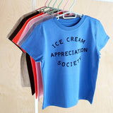 Ice Cream Appreciation Society - Kid's T-shirt - Blue