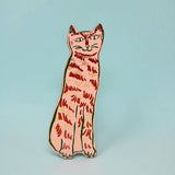 Ark Colour Design - Cat Tails Bookmark: Yellow