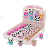 Rex B2B - UK - Mini berry scented lip balm (assorted) - Teacup animal frien