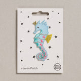Petra Boase Ltd (US Duties Paid) - Seahorse Iron-On Embroidered Patch