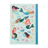 Rex B2B - UK - A5 notebook - Mermaid