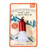 Rex - Light Bulb Keyring Assorted Colours - Spirit of Adventure
