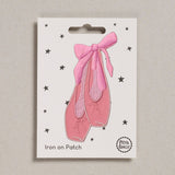 Petra Boase Ltd (US Duties Paid) - Ballet Shoes Iron-On Embroidered Patch