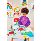 Ooly - Easy Squeezy Squeezable Poster Paint Brushes - Set of 6 Colors