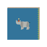 Minibeau - Rhino Greeting Card | Animal Birthday Card | Safari Card