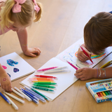 Ooly - Stamp-A-Doodle Double-Ended Markers (Set of 12 w/ 9 Colors)