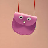 Ark Colour Design - Googly Eye String Purse: Red