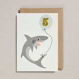 Petra Boase Ltd - Confetti Pets Cards - Shark - Age 5