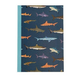 Rex B2B - UK - A5 Lined Notebook - Sharks