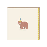 Minibeau - Bear Birthday  Card | Kid's Greeting Card | Safari Cards