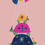 Hutch Cassidy - Tortoise Tower birthday Greetings Card
