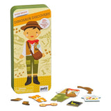 Petit Collage - Shine Bright Dino Discovery Magnetic Dress Up