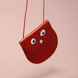 Ark Colour Design - Googly Eye String Purse: Red