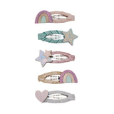 Mimi and Lula - Rainbow Mini Hair Clips