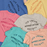 Ice Cream Appreciation Society - Kid's T-shirt - Deep Teal