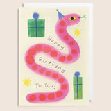 Holsen Studio - Birthday Card | Party Snake