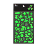 Rex - 3D stickers - Space (glow in the dark)