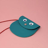 Ark Colour Design - Googly Eye String Purse: Red
