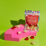 Bare Boutique - Pack of 10 Heart Bath Pearls. Strawberry and Vanilla Scented