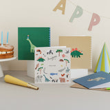 Minibeau - Stegosaurus Greeting Card