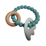 Inside Out Toys - Elephant Teether Beads: Ocean Blue