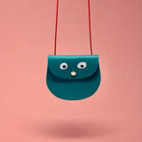 Ark Colour Design - Googly Eye String Purse: Red