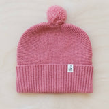 TBCo - Merino Wool Baby Beanie in Rose
