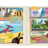 Jo & Nic's Crinkly Cloth Books - NEW: Nursery Times Crinkly Newspaper - We Love Our Pets