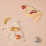 Just Bee Kids - Just Bee Kids Wooden Food Playset (FSC)