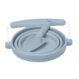 Inside Out Toys - Scrunch Baby Bucket and Trowel Set: Duck Egg Blue