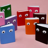 Ark Colour Design - Googly Eye Mini Notebook: Orange