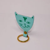 Ark Colour Design - Cat Head Key Fob: Red