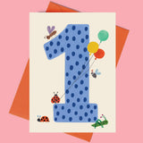 Daria Solak Illustrations - ONE age card
