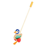 Rex - Wooden Push Along Flapping Duck