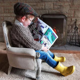 Jo & Nic's Crinkly Cloth Books - Nursery Times Crinkly Newspaper - Scotland