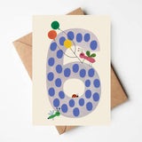 Daria Solak Illustrations - SIX age card