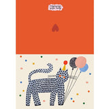 Daria Solak Illustrations - PARTY CAT card