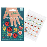 Rex B2B - UK - Children's Nail Stickers - Ladybird