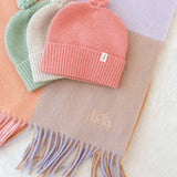 TBCo - Merino Wool Baby Beanie in Rose