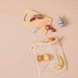 Just Bee Kids - Just Bee Kids Wooden Food Playset (FSC)