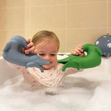 Scrunch Crocodile: Duck Egg Blue