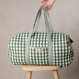 Twizzell - Weekend Bag - Green Gingham