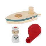 Rex B2B - UK - Wooden balloon-powered boat