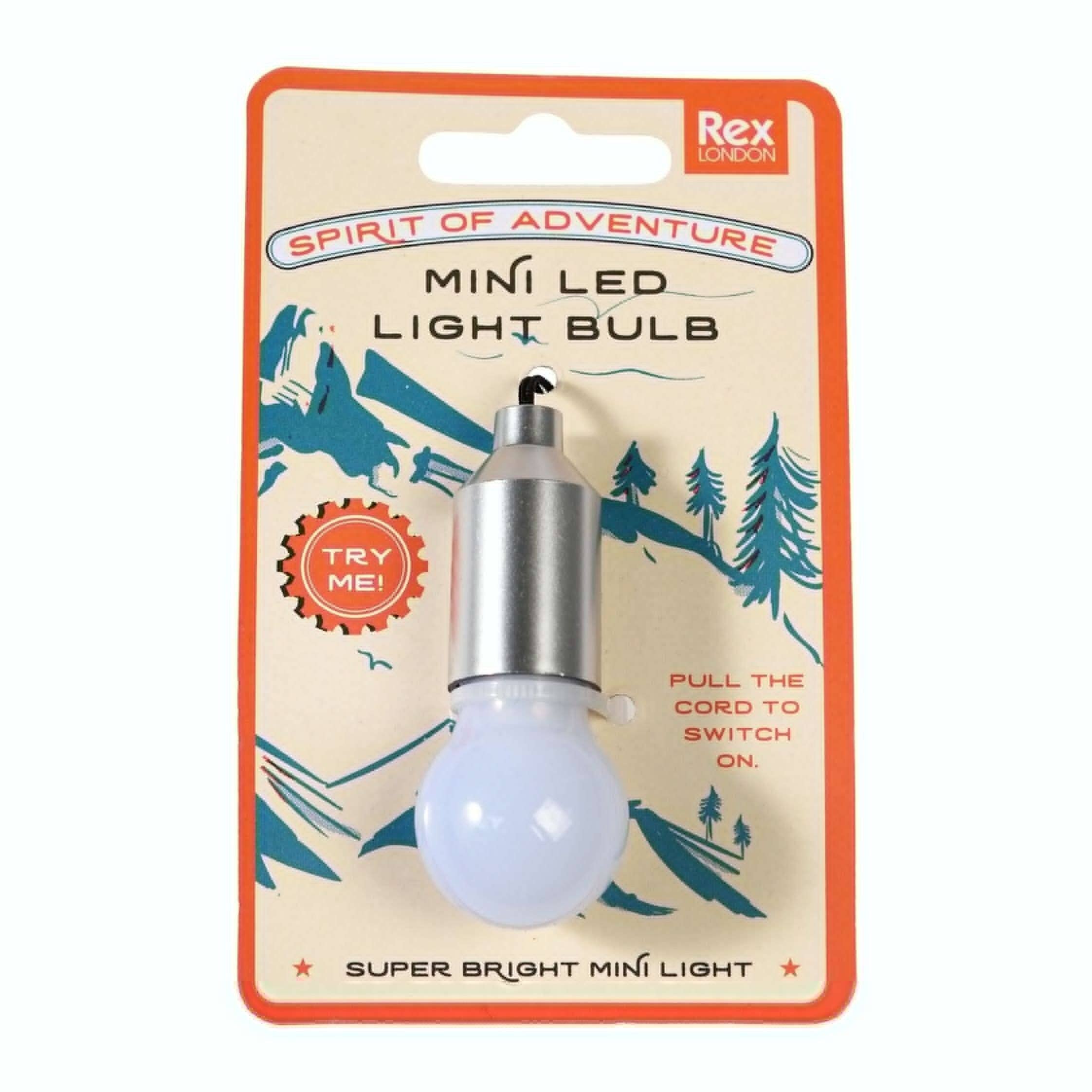 Rex - Light Bulb Keyring Assorted Colours - Spirit of Adventure – The ...