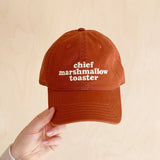 Alphabet Bags - Chief Marshmallow Toaster - Cotton Baseball Cap