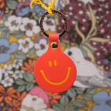 Ark Colour Design - Feeling Lush Smilie Face Key Fob: Pale Pink