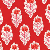Twizzell - Weekend Bag - Red with Pink Flower