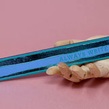 Ark Colour Design - Always Write Pencil Bookmark: Turquoise