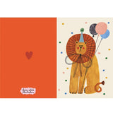 Daria Solak Illustrations - PARTY LION card